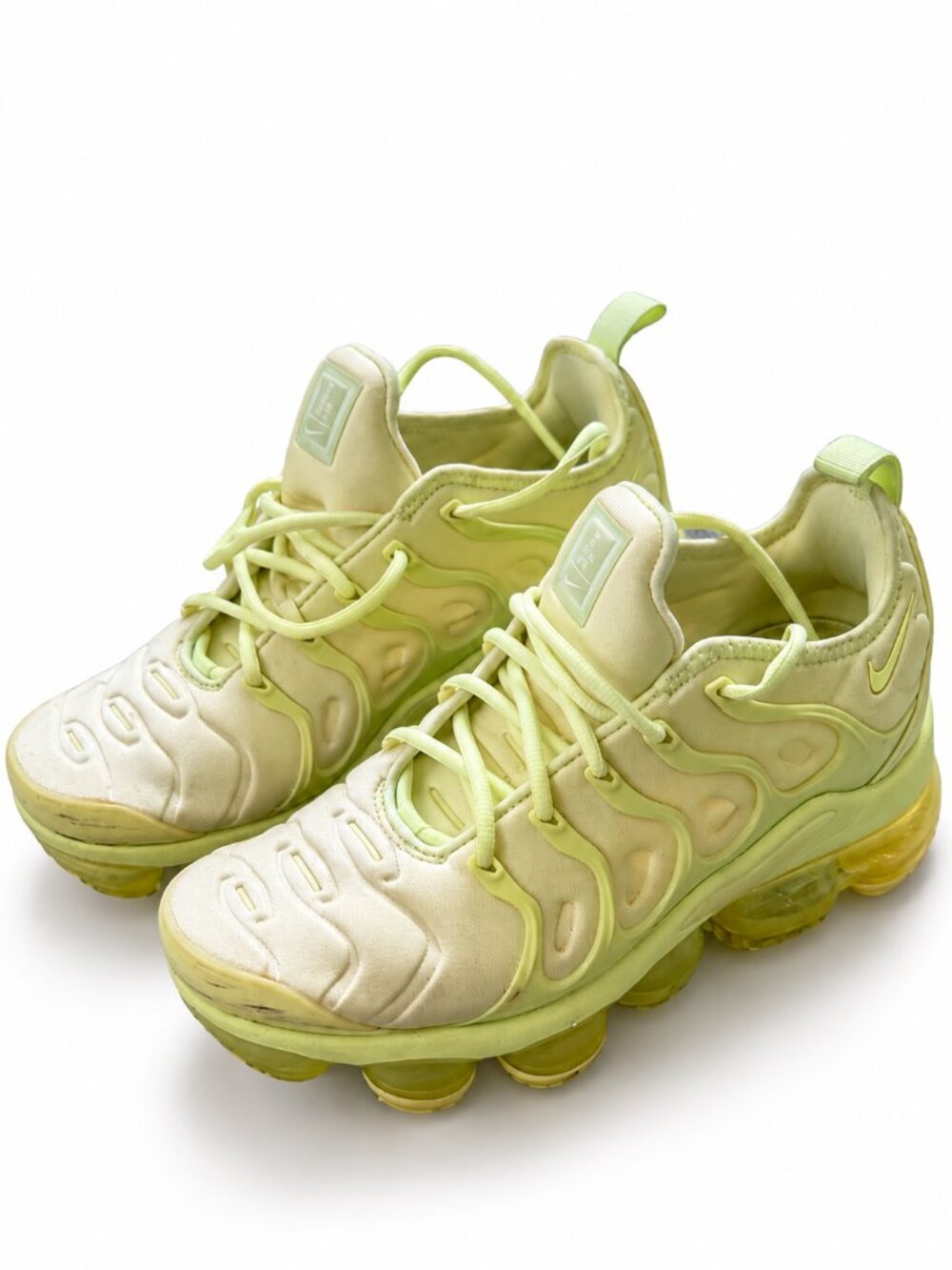 Nike Air VaporMax Plus Volt Cream Women's Shoes Size 7.5 DJ3023-700